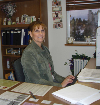 Cheri Holthaus was named Employee of the Month for December at St. Mary’s Hospital & Clinics.