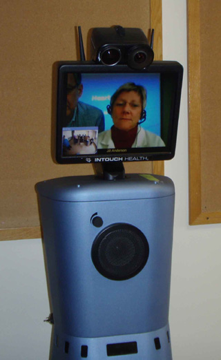 Jill Anderson, Cardiac Clinical Nurse Specialist, will speak via the SMHC RP-7 robot at the February 17th Cardiac Rehab Open House at St Marys Hospital. The public is invited.