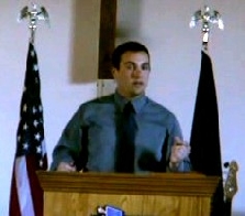 Kelby Wilson, ASUI president, was the guest speaker at the NICI graduation.