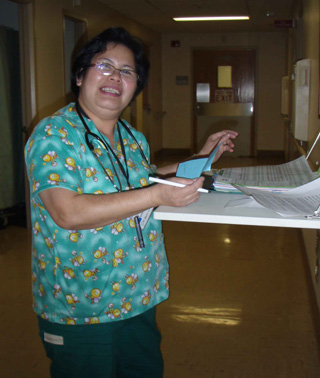 Lucy Trautman is the St. Marys Hospital employee of the month for March.