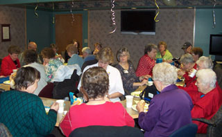A St. Marys Hospital and Clinics luncheon hosted close to 30 volunteers during National Volunteer Week.