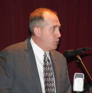 For the second time in 3 years, Jerry Uhling was the Commencement speaker.