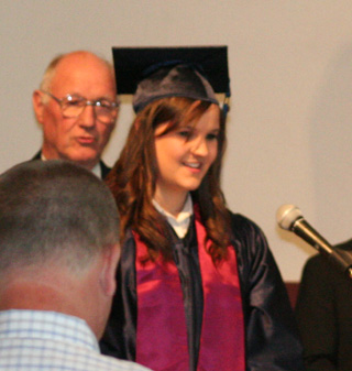 Tara Stubbers gave the Invocation.