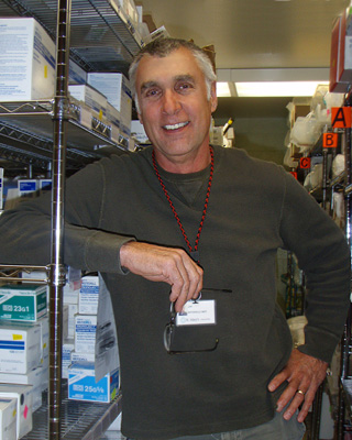 Jim Severson is the October Employee of the month at St. Marys Hospital.