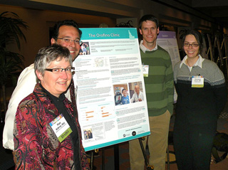 Representatives from Clearwater Valley and St. Marys Hospitals were invited to present at a national Medical Home conference in Boston this month. Pictured are Pam McBride, CVHC/SMHC Chief Grants Officer, Dr. Michael Meza, Dr. Andrew Gilbert and Dr. Vanessa Brown.