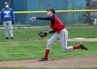 Marcus Higgins pitched well for two innings at Orofino then inexplicably couldnt find the strike zone in his third inning of work.