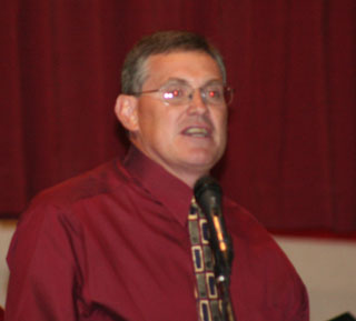 Teel Bruner was the commencement speaker.