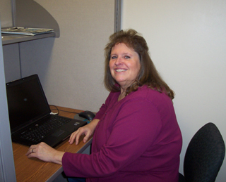 Diana Sisk is the December employee of the month at St. Mary’s Hospital.