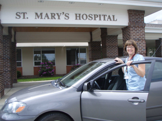 Shawn Severson, RN, CVHC/SMHC Visiting Nurse Service Program Director, is an important part of a new Flex pilot project which will refer most patients discharged from CVHC to this home based service to reduce hospital readmissions. If the project is successful it will also be launched at SMHC.