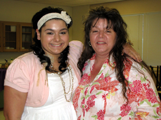 Mother of the year Darleen Bianchi with her daughter Brianna.