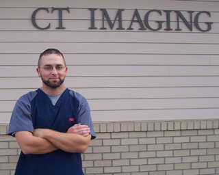 Dan Reel is the October employee of the month at St. Marys Hospital.