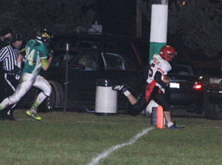 Hunter McWilliams scores Prairies third touchdown of the game.