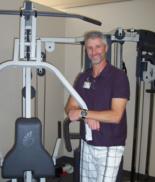 Gary McEwen is the November Employee of the Month at St. Marys Hospital and Clinics. Photo provided by Cheri Holthaus.