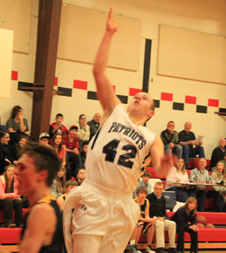 Matthew Schwartz goes up for a shot.