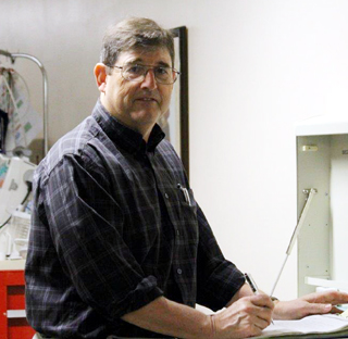 Dr. Ron Sigler received a Professional Research Consultants award recently. Photo provided by Cheri Holthaus.