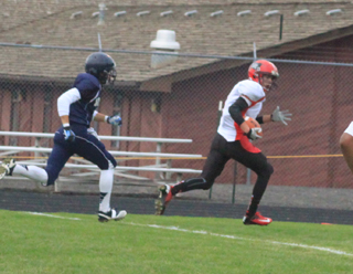 This was Prairie's first offensive play of the game as Isaiah Shears caught a pass and ran for 64 yards for a touchdown.