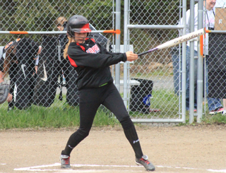 With Sky Wilson at high school rodeo, Kylie Tidwell stepped into the leadoff spot at Troy and had 4 hits including a double and triple.