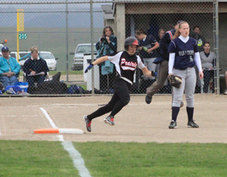 Sky Wilson led off with a single against Genesee but that was about the sum total of Prairie's offense in the game.