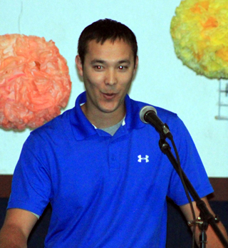 Commencement speaker and Summit alum Dr. Dylan Greene.