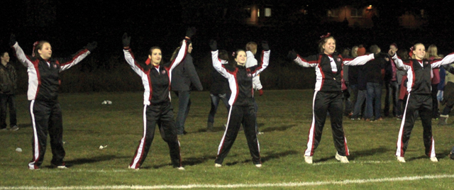 With Lucas Arnzen out with an injury, Terran Peery got a chance to carry the ball.