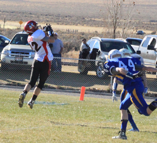 Brandon Anderson got behind the defense for this first quarter touchdown catch.