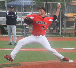 Spencer Schumacher pitched an outstanding game against Horseshoe Bend with 10 strikeouts in 5 innings.