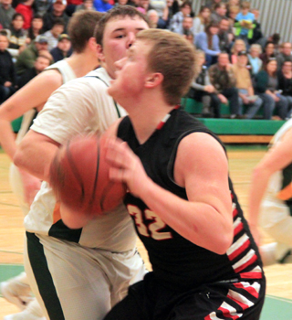 Spencer Schumacher is about to put up a shot at Potlatch.