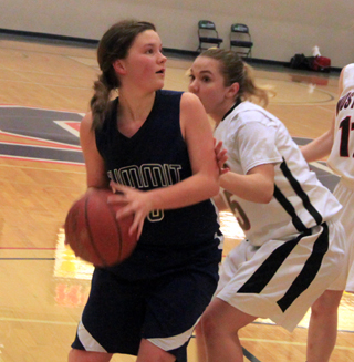 Taylor Lustig in the second place game against Deary.