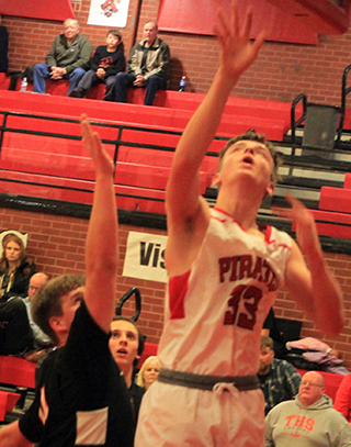 Lee Forsmann scores against Troy