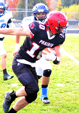 Chris Schumacher went 51 yards on this run for the game's first touuchdown.