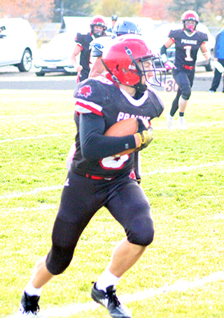 Cooper Riener’s only catch of the game went for 58 yards and a touchdown.